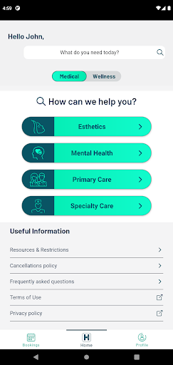HealerPass Screen 2