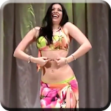 Beautiful belly dance icon