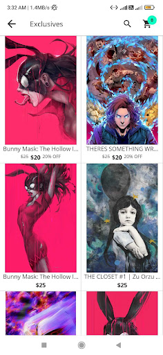 Rabbit Comics Screen 3