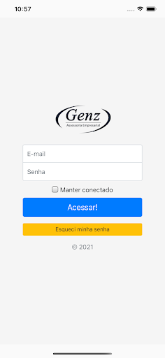 Android application Genz Assessoria screenshort