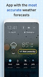 Weather Screen-Forecast, Radar