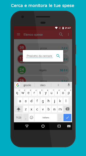 DailyLog - Registro spese