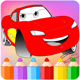 How to color Mcqueen Cars 3 icon