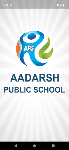 Android application AADARSH PUBLIC SCHOOL screenshort