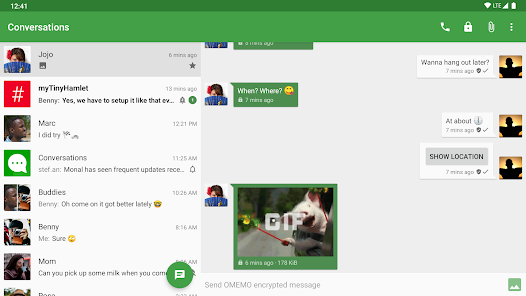 Conversations (Jabber / XMPP) Mod APK 2.12.10 (Paid for free)(Free purchase) Gallery 8