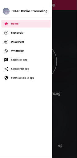 DHAC radio Streaming Screen 3