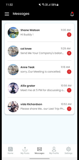 Viaflash: The Social App Screen 3