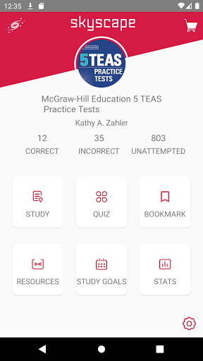 Screenshot of 5 TEAS Nursing School Entrance