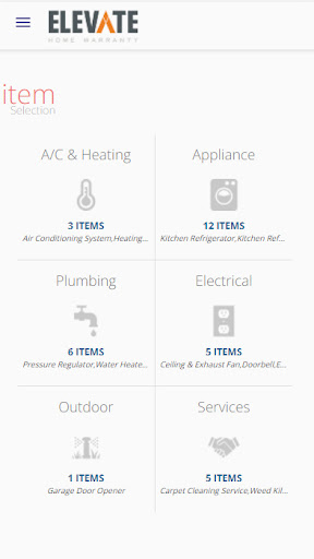 Elevate Homeowners Screen 2