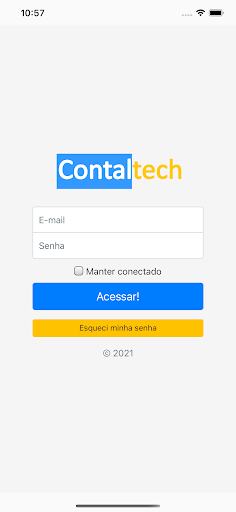 Android application Contaltech screenshort