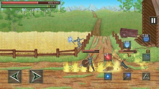 Boss Rush: Мобилна екранна снимка на Mythology