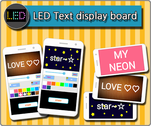 Android application Display (LED Sign Board) screenshort