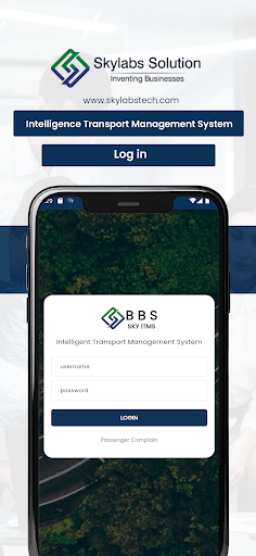 Android application Sky ITMS screenshort