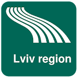 Lviv region Map offline icon