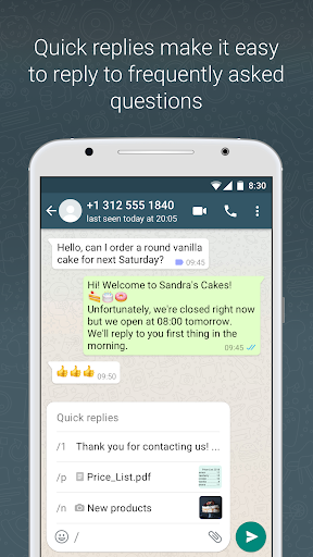 WhatsApp Business 2.21.3.10 screenshots 2