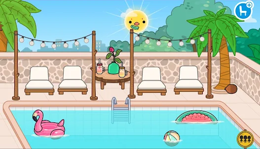Cute Toca Boca Pool Ideas