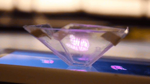 Vyomy 3D Hologram Hummingbird Screen 2