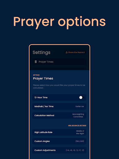 Pillars: Prayer Times & Qibla