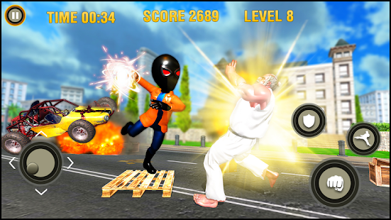 Super Hero fight game : spider boy fighting games Varies with device screenshots 9