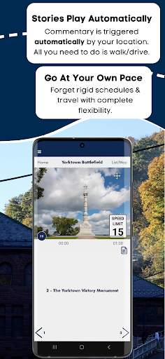 Yorktown Battlefield GPS Guide Screen 3