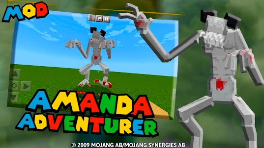 Adventurer Amanda Mods MCPE