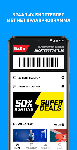 DAKA app Screen 2