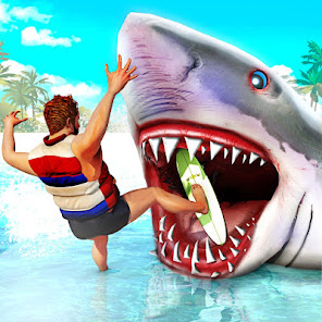 Angry Shark Attack Games  screenshots 1