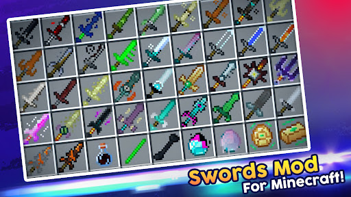 Android application Swords Mod & Weapons Minecraft screenshort