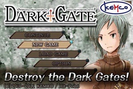 Schermata del gioco di ruolo DarkGate