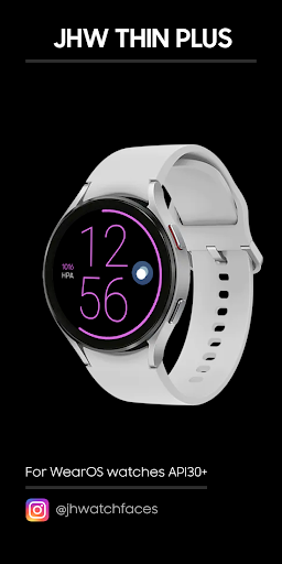 Android application JHW Thin Plus: Watch face screenshort