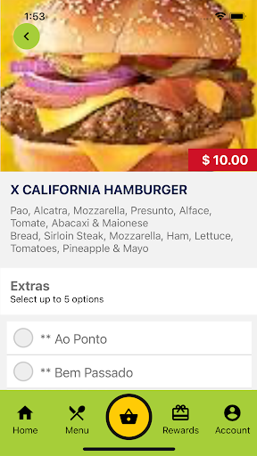 Altas Horas Lanches Screen 2