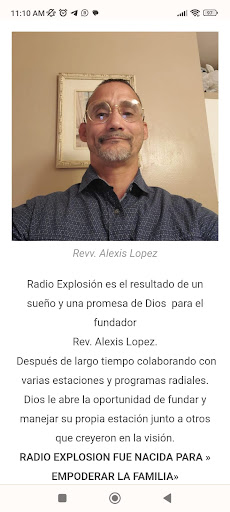 Radio Explosión Cristiana FM Screen 2