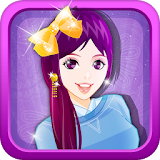 Glamour Student Girl: DressUp icon