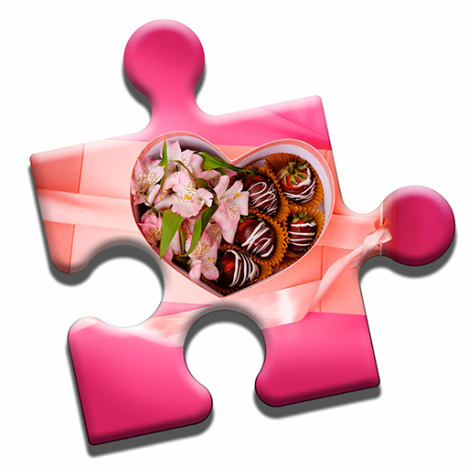 Happy Valentines Day Puzzle logo