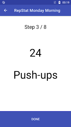 RepStat Screen 2