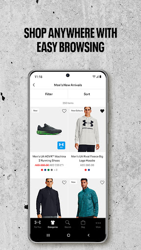 Under Armour ME - Shop Online Screenshot 4 - AppWisp.com
