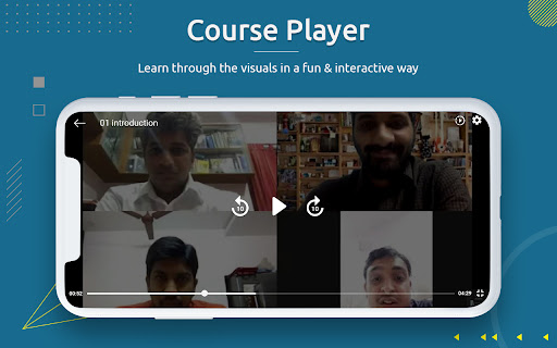 Android application Vise Academy screenshort