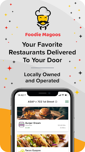 Android application Foodie Magoo's screenshort