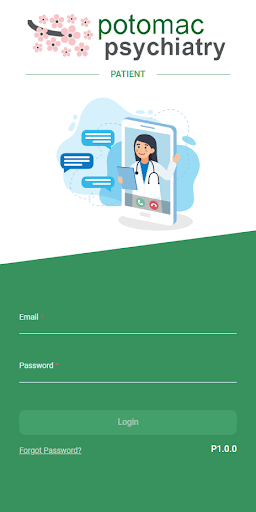 Android application Potomac Psychiatry screenshort
