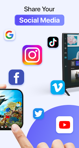 Screenshot of Cast to TV & Screen Mirroring