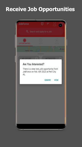 JobForce Screen 3