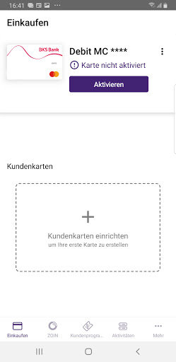 BKS Wallet Screen 2