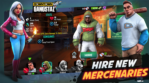 Code Triche Downtown Gangstas: Hood Wars  APK MOD (Astuce) 4