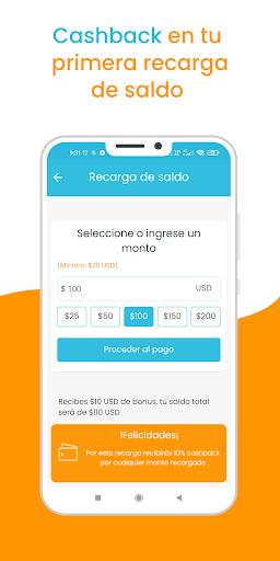 Globacel Connect: Recargas Screen 3