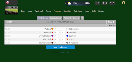 FUTBALL POKER Screen 2