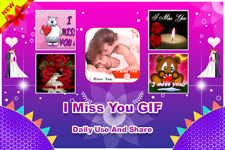 I Miss You GIF Apk For Android 1