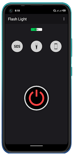 Android application FlashLight: Torch screenshort