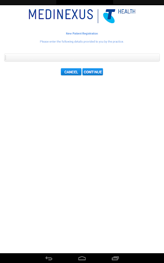 Medinexus Mobile for Patients Screenshot