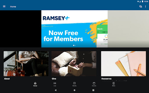 Screenshot of CBC APP