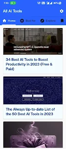 Learn All Ai Tools & guide App